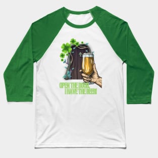 Leprechaun, come out and play! It's St. Paddy's Day! Baseball T-Shirt